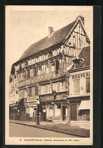 AK Gaillon, Maison Ancienne du XVe siècle