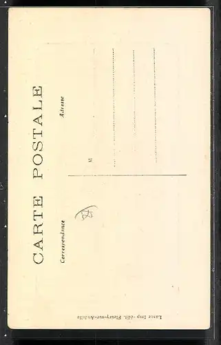 AK Fleury-sur-Andelle, Avenue Belle-Vue, Strassenpartie