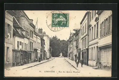 AK Louviers, Rue des Quatre Moulins