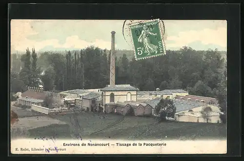 AK Nonancourt, Tissage de la Pacqueterie