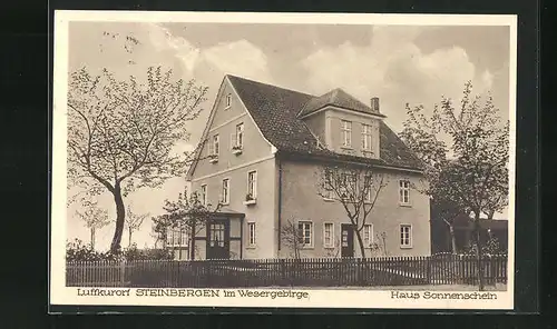 AK Steinbergen / Wesergebirge, Haus Sonnenschein