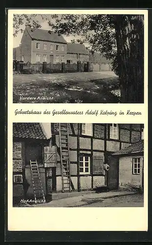 AK Kerpen, Geburtshaus des Gesellenvaters Adolf Kolping