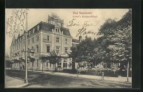 AK Bad Neuenahr, Bonn`s Kronenhôtel
