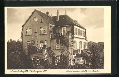AK Bad Rothenfelde / Teutoburger Wald, Pension Landhaus am Walde