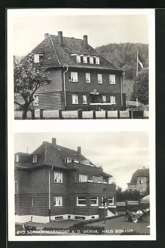 AK Bad Sooden-Allendorf an der Werra, Pension Haus Biskamp