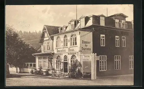 AK Braunlage / Oberharz, Hotel Deutsches Haus