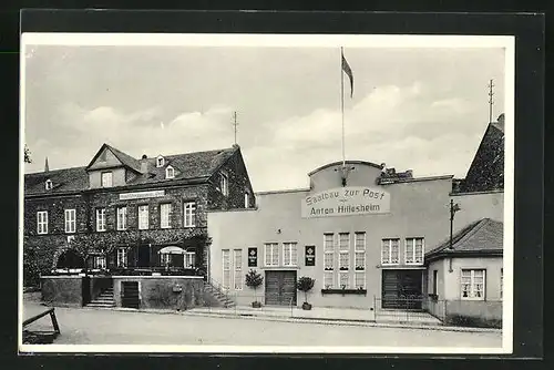 AK Clotten / Mosel, Hotel-Restaurant zur Post