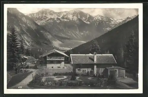 AK Bad Oberdorf /Allg., Bergwirtschaft u. Pension Horn