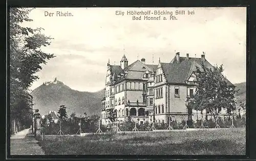 AK Bad Honnef, Elly Hölterhoff-Böcking Stift