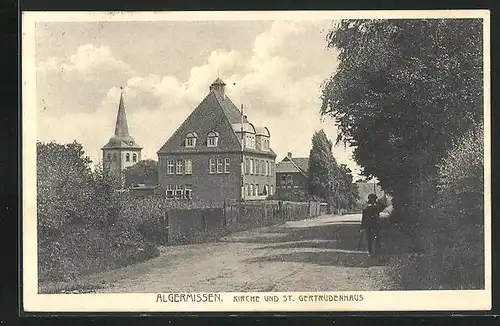 AK Algermissen, Kirche und St. Gertrudenhaus