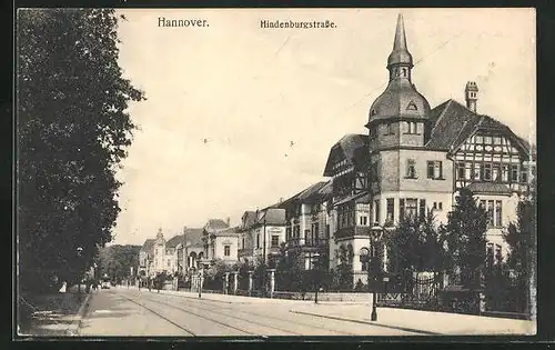 AK Hannover, Hindenburgstrasse