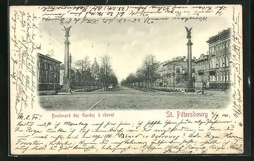 AK St. Pétersbourg, Boulevard des Gardes à cheval