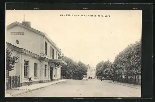 AK Esbly, Avenue de la Gare