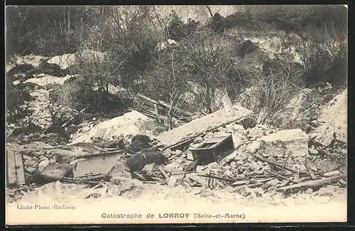 AK Lorroy, Catastrophe, Hochwasser
