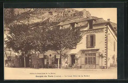AK Gorges du Tarn, Le Grand Hôtel de la Maléne