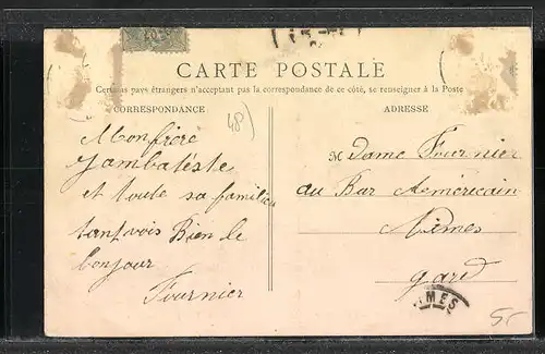 AK Saint-Chély-d`Apcher, Vue Générale et Hospice Théophile Roussel