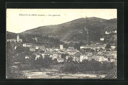 AK Collet-de-Deze, Vue gènèrale