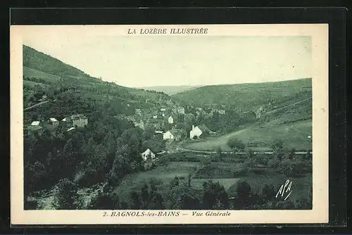 AK Bagnols-les-Bains, Vue Gènèrale