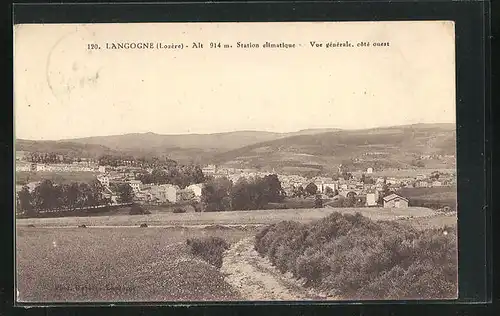 AK Langogne, Station climatique - Vue gènèrale, cote ouest