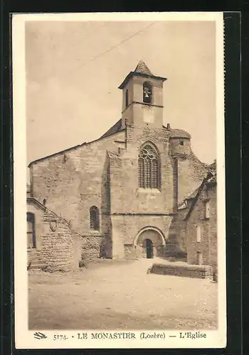 AK Le Monastier, L`Eglise, Ansicht der Kirche