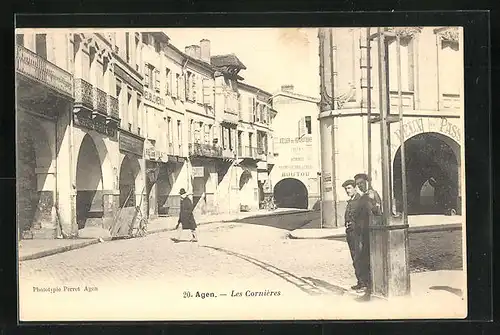 AK Agen, Les Cornières, Strassenpartie