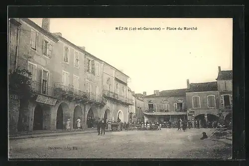 AK Mèzin, Place du Marchè