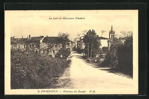 AK Damazan, Avenue de Buzet