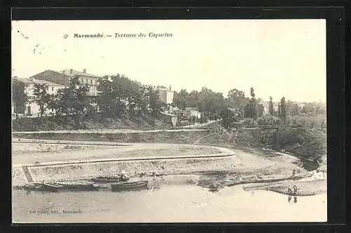 AK Marmande, Terrasse des Capucins