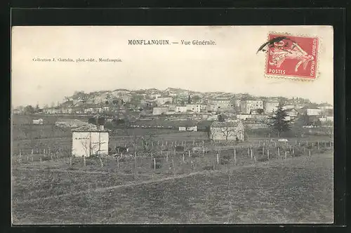 AK Monflanquin, Vue Gènèrale