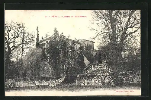 AK Nèrac, Chateau de Saint-Martin