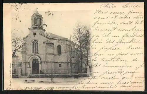 AK Nérac, Temple Protestant