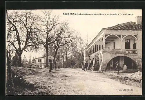 AK Poudenas, Route Nationale-Grand Hotel