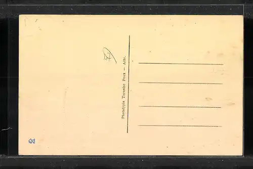 AK Sauveterre-la-Lémance, Une vue sur le Monument