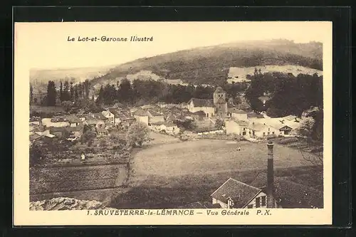 AK Sauveterre-la-Lémance, Vue Générale