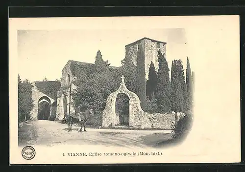 AK Vianne, Eglise romano-ogivuale