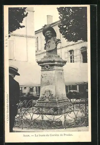 AK Agen, Le buste de Cortète de Prades
