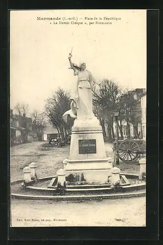 AK Marmande, Place de la République, Le Devoir Civique