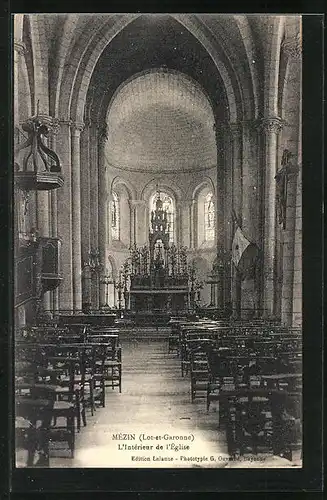 AK Mézin, L`Intérieur de l`Eglise