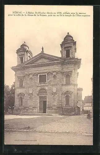 AK Nérac, L`Eglise St-Nicolas