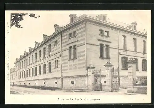 AK Agen, Le Lycée des garcons