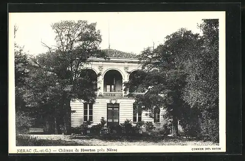 AK Nérac, Château de Hourton