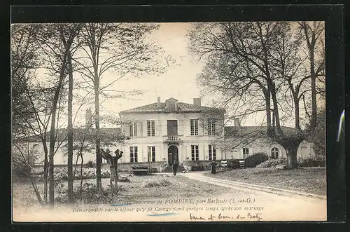 AK Barbaste, Chateau de Guillery