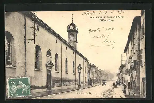 AK Belleville-sur-Saone, L`Hôtel-Dieu