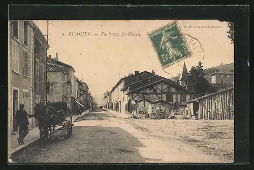 AK Beaujeu, Faubourg St-Martin