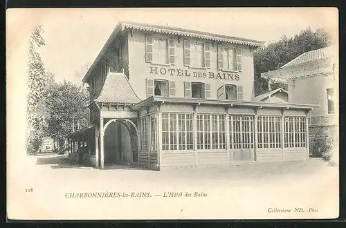 AK Charbonnieres-les-Bains, L`Hotel des Bains