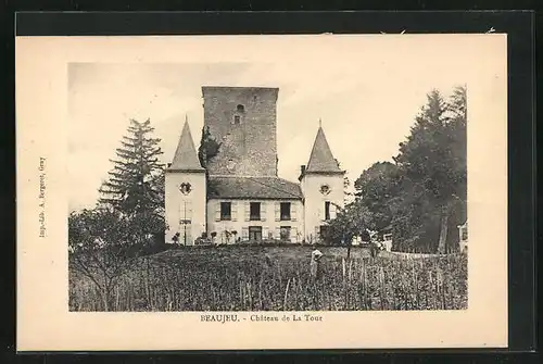 AK Beaujeu, Chateau de La Tour