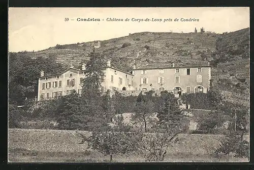 AK Condrieu, Chateau de Corps-de-Loup près de Condrieu