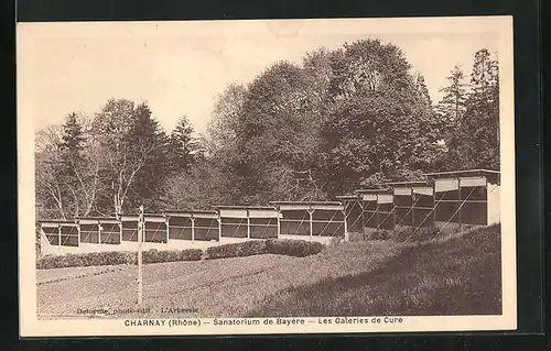 AK Charnay, Sanatorium de Bayère - Les Galeries de Cure