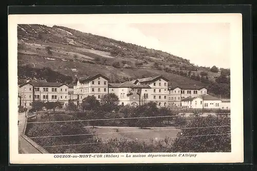 AK Couzon-au-Mont-d`Or, La maison dèpartementale d`Albigny