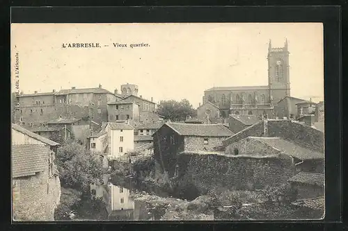 AK L`Arbresle, Vieux quartier